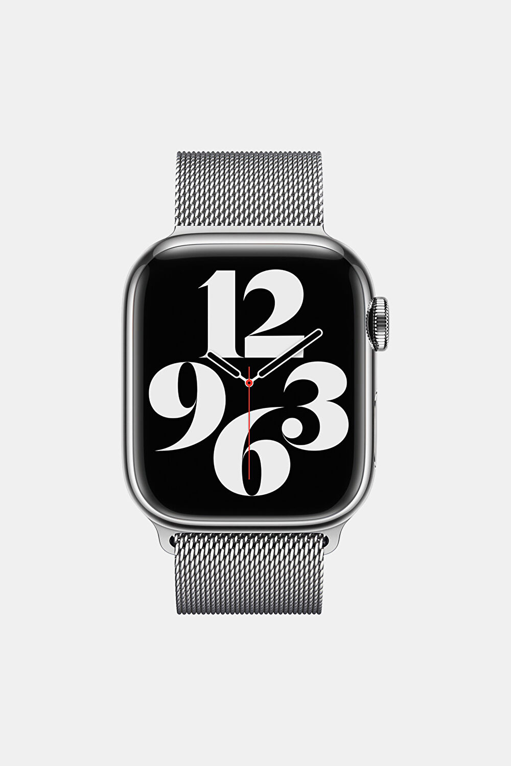 Apple Watch 41 mm Gümüş Rengi Milano Loop Kordon_0