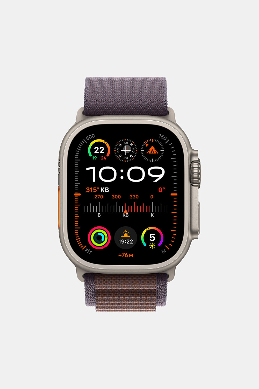 Apple Watch 49 mm İndigo Alpine Loop Kordon_3