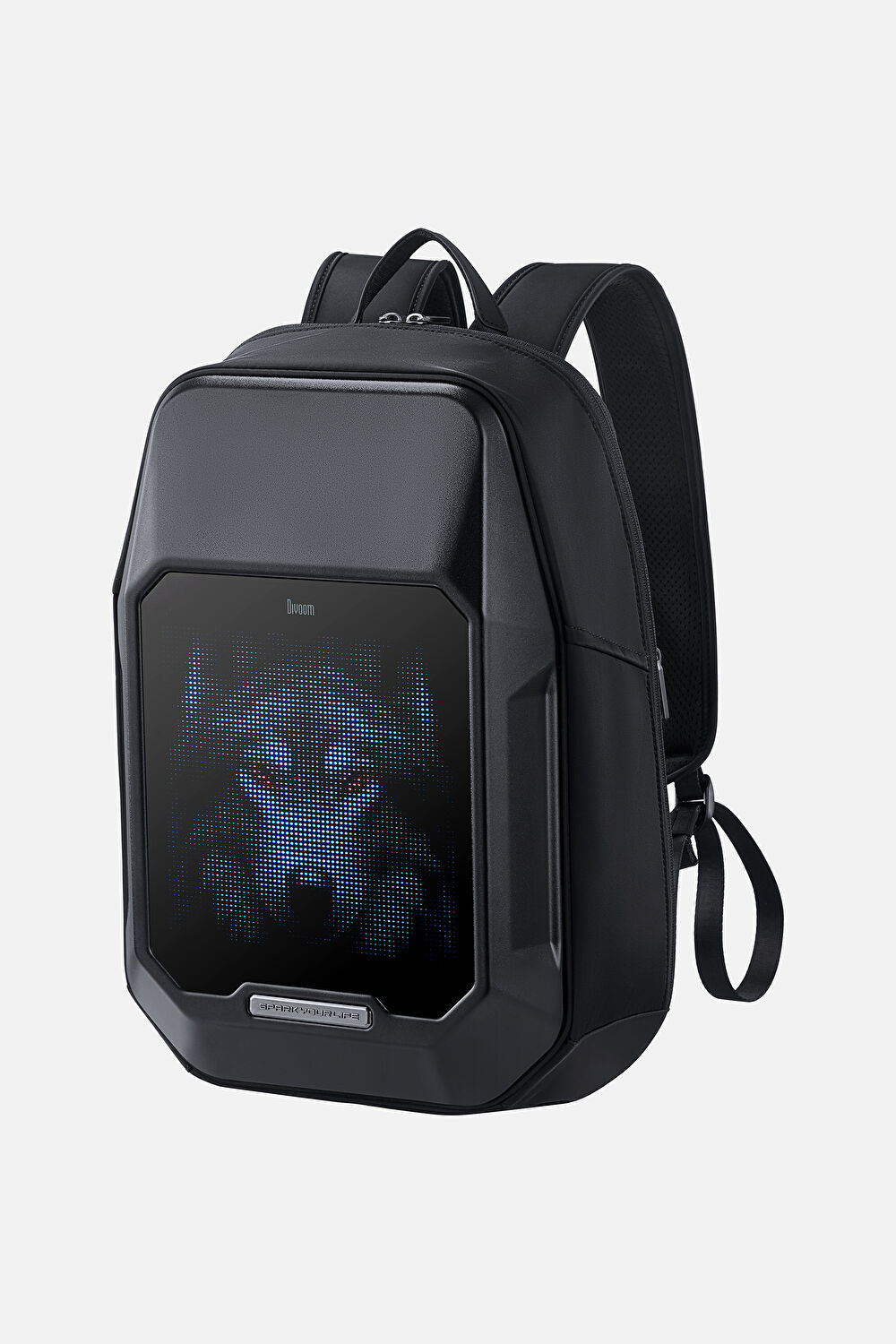 Pixoo Cyberbag Siyah Piksel Led Ekranlı Sırt Çantası_3