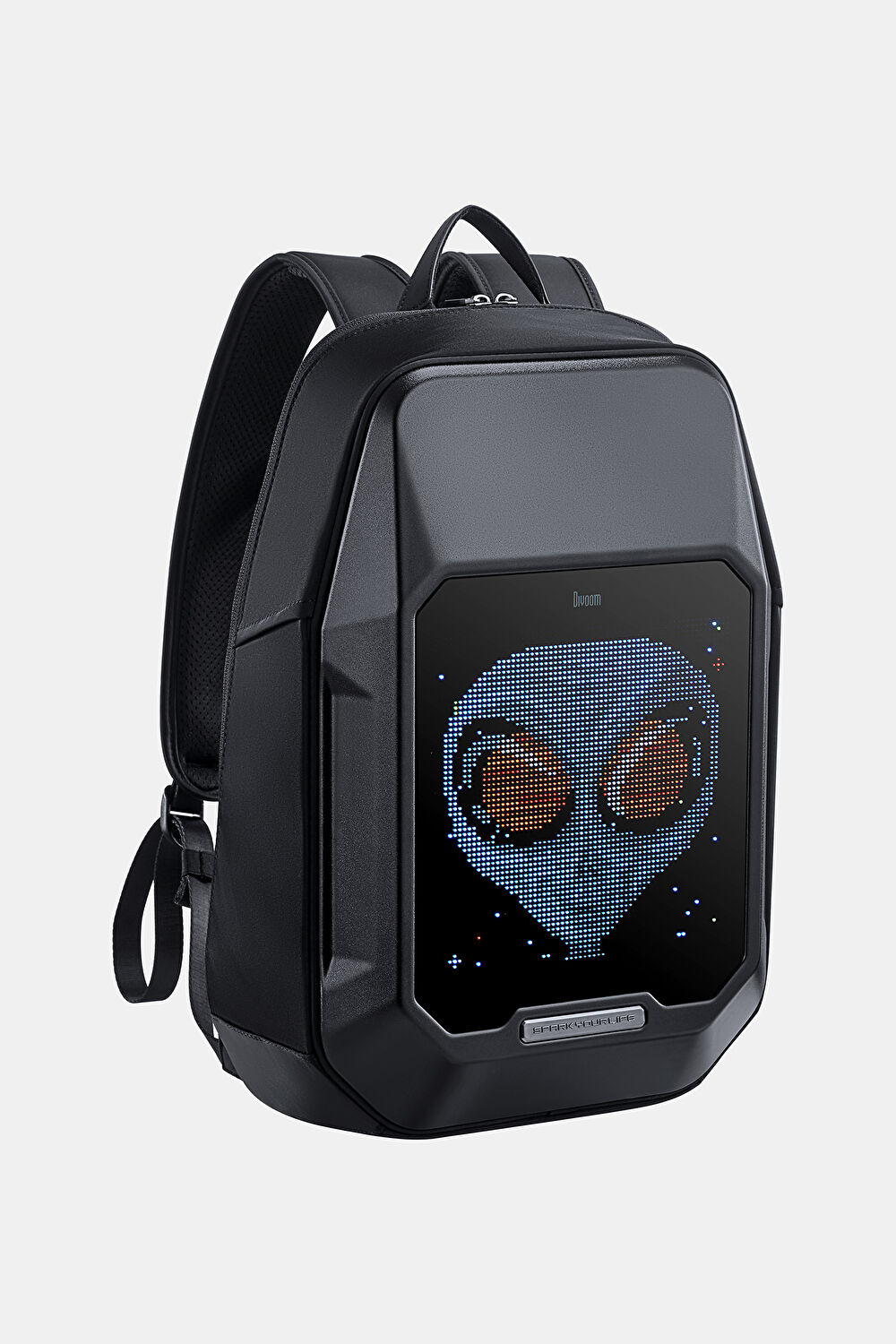 Pixoo Cyberbag Siyah Piksel Led Ekranlı Sırt Çantası_4