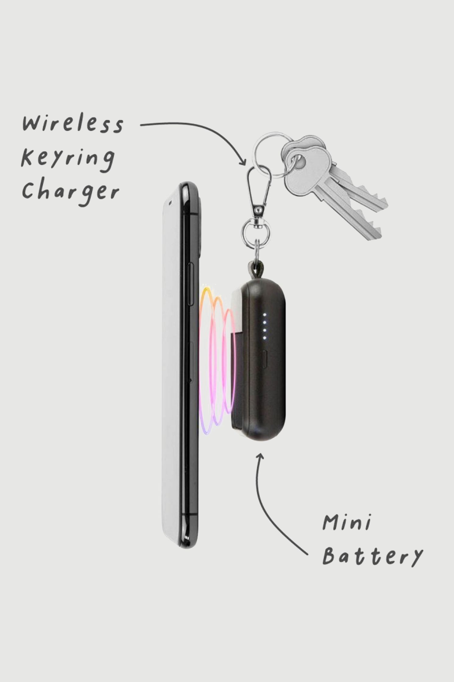 Wıpop Keywi Premium Punk Queen Powerbank