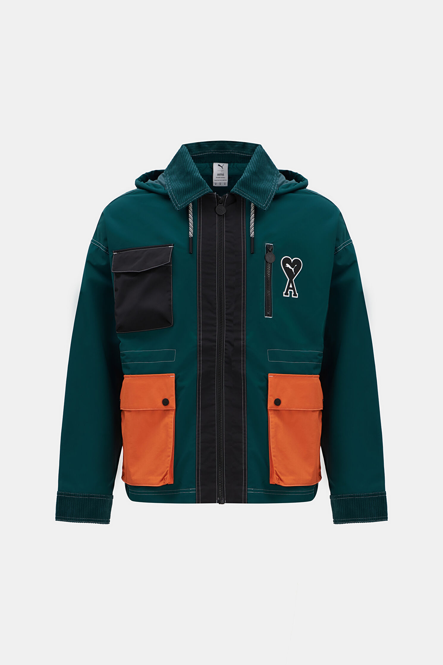 Men Puma X Amı Jacket, Green, Xl