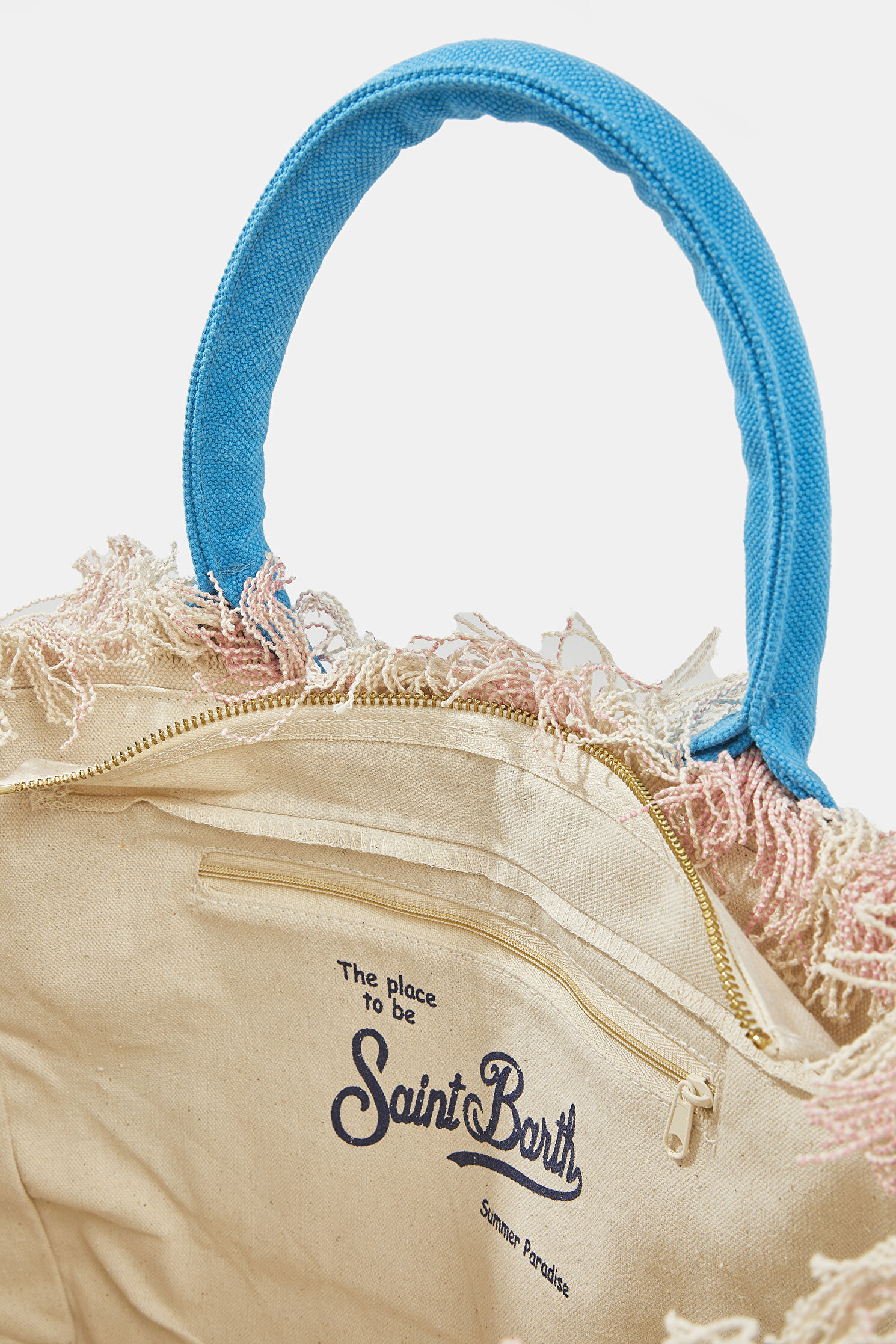Outlet Women Mc2 Saınt Barth Vanity Pink Patterned Bag