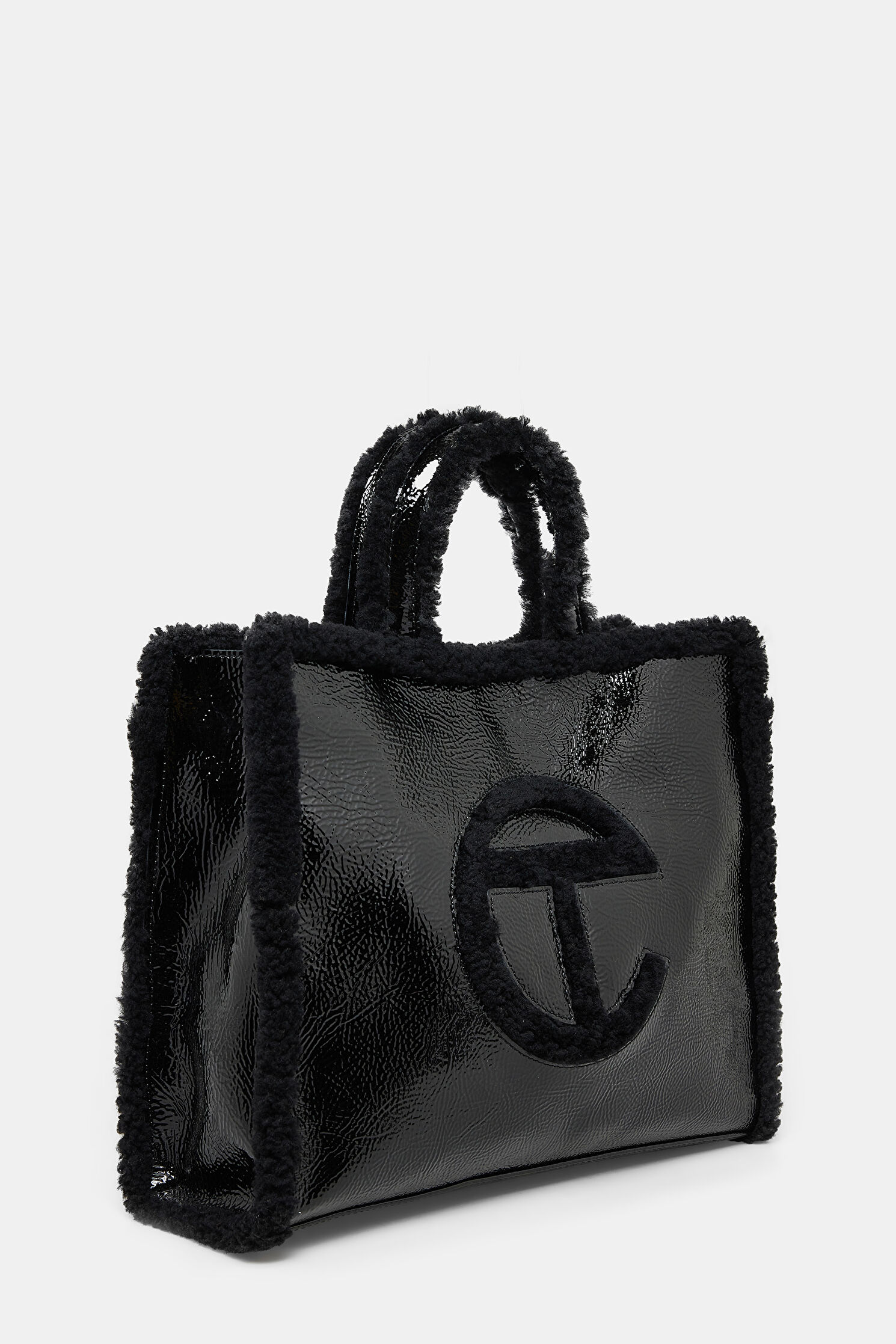 Women Ugg X Telfar Black Bag