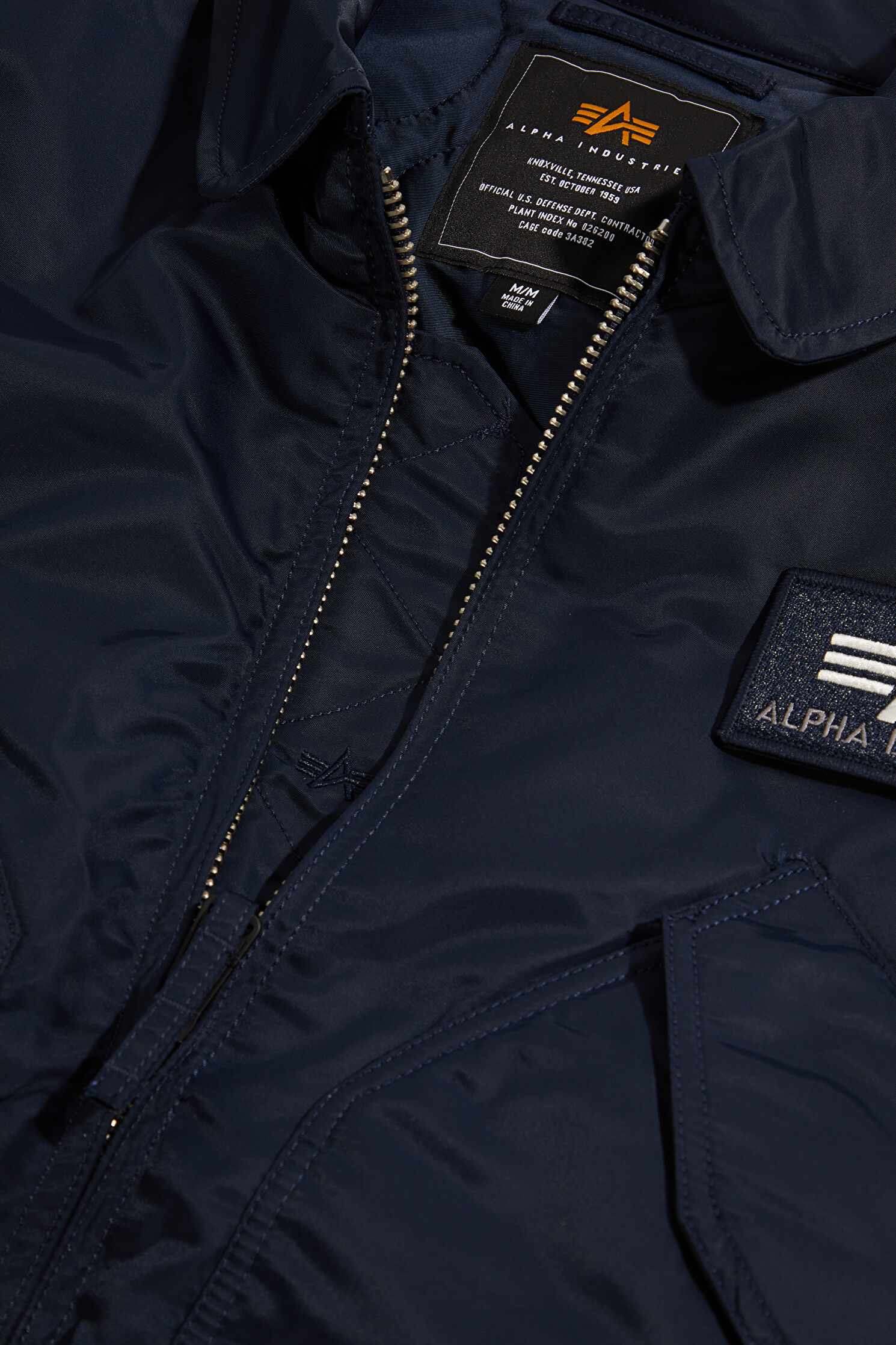 Erkek Alpha Industrıes Lacivert Mont
