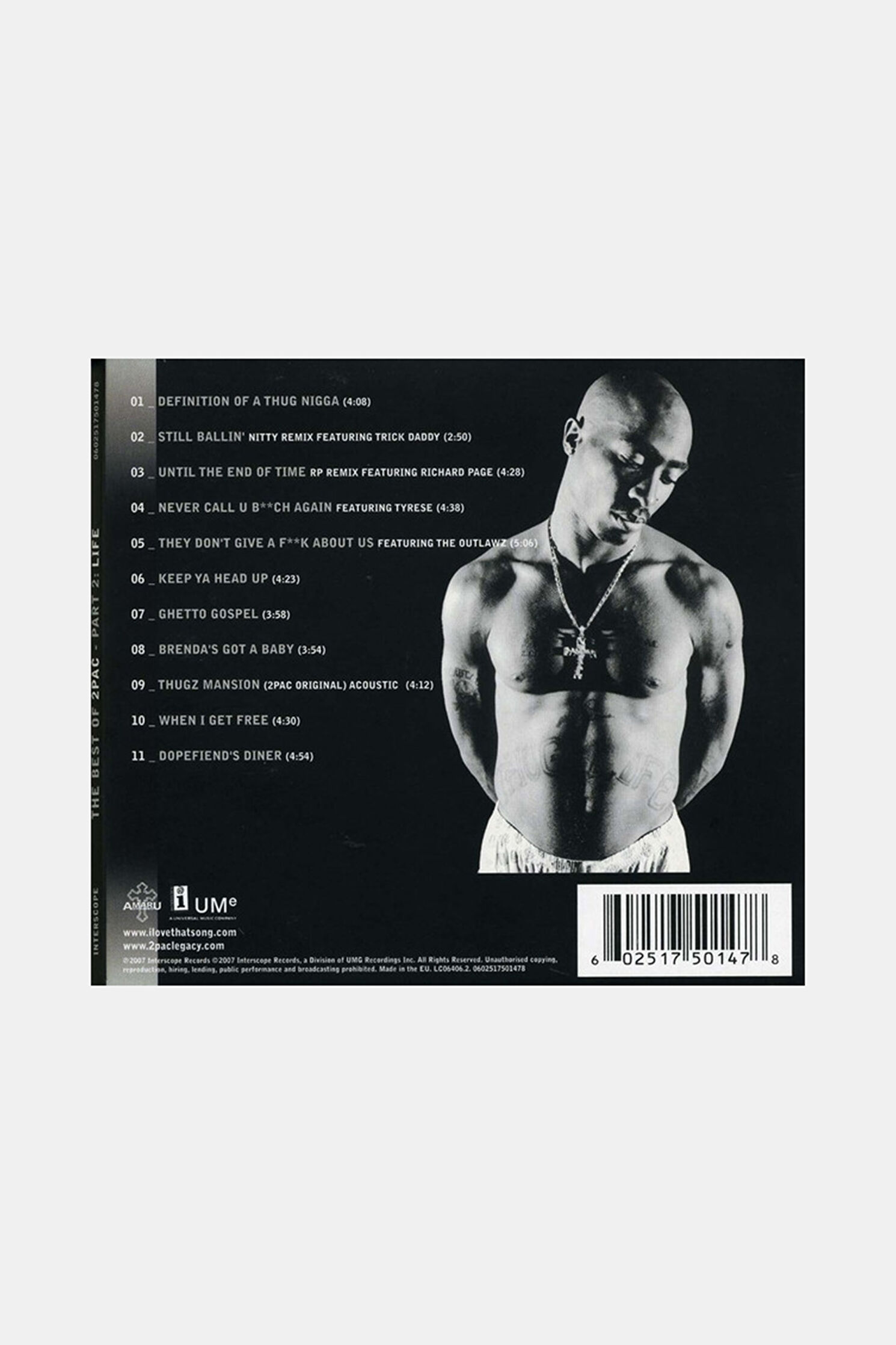 Analog K 2pac The Best Of 2pac - Part 2: Life