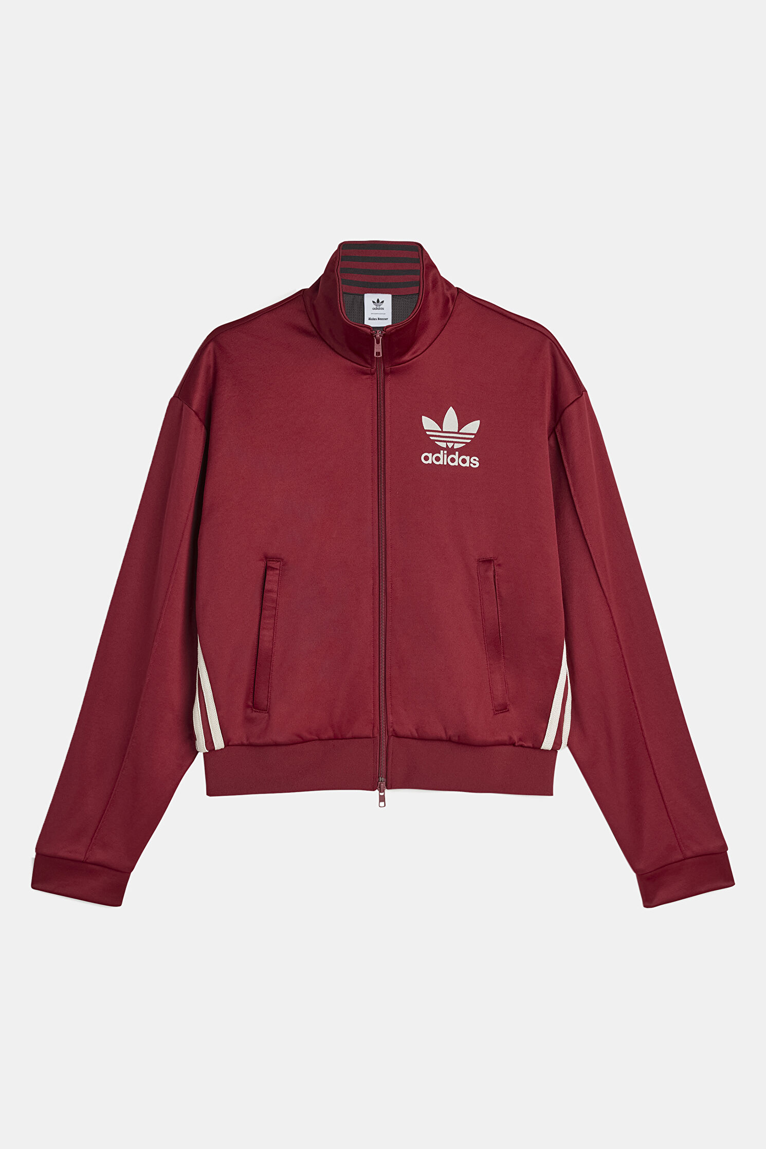  Wales Bonner レッド ナイロンジャケット S Women Adıdas X Wales Bonner Burgundy Zipper Jacket