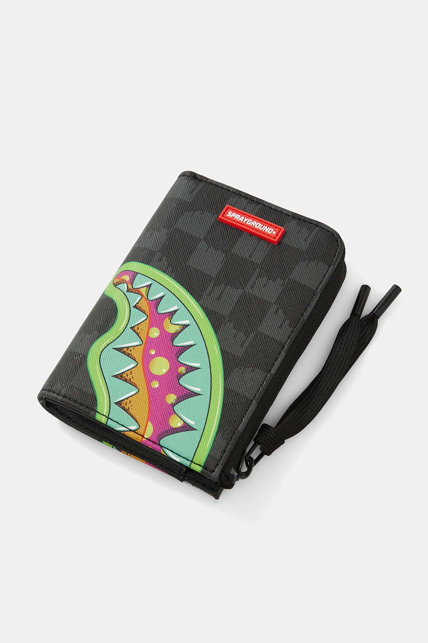 Outlet Men Sprayground Slime Takeover Small Wallet Outlet Men Sprayground Slime Takeover Small Wallet