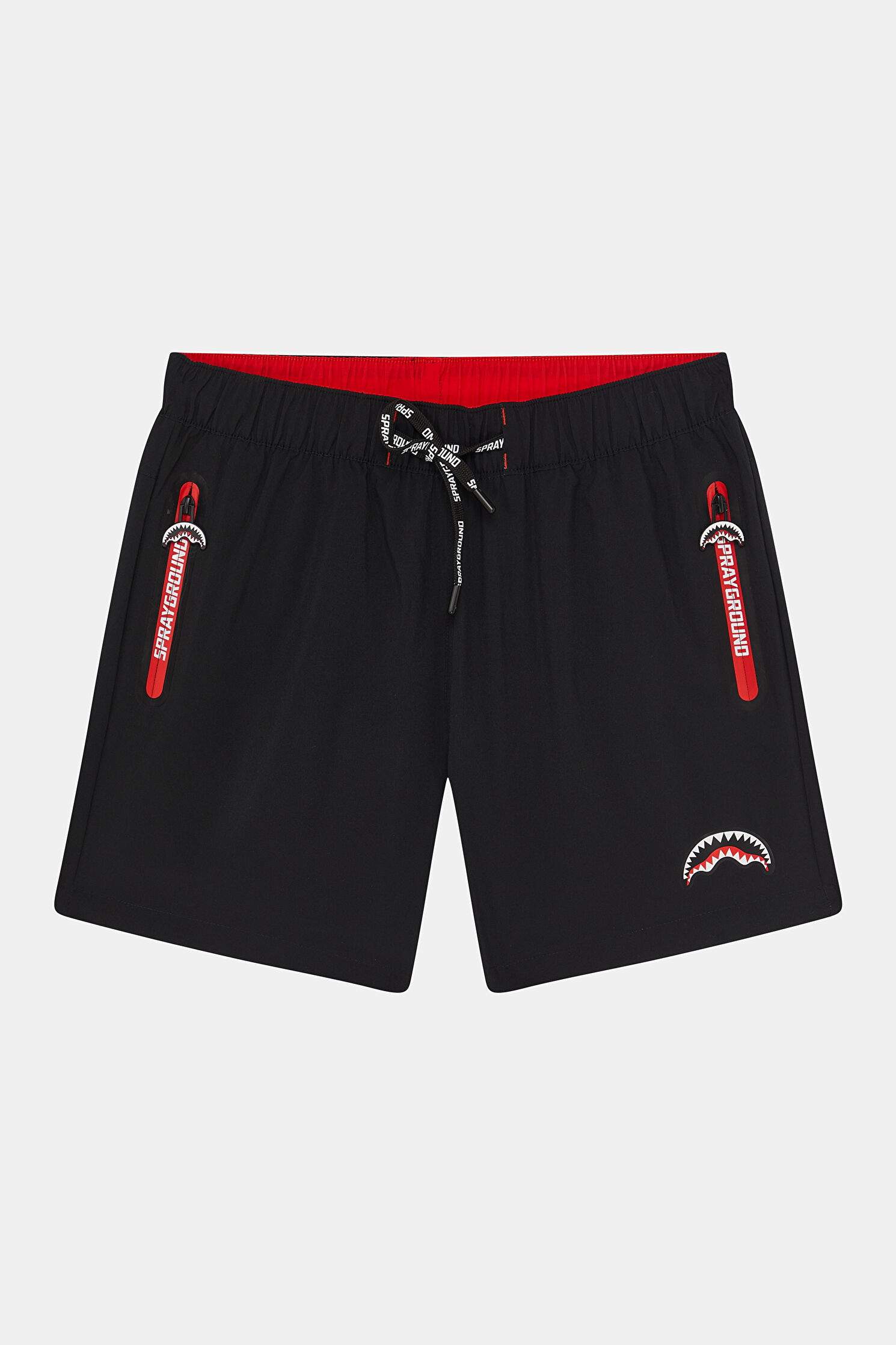 Outlet Men Sprayground Black Elastic Swimsuit