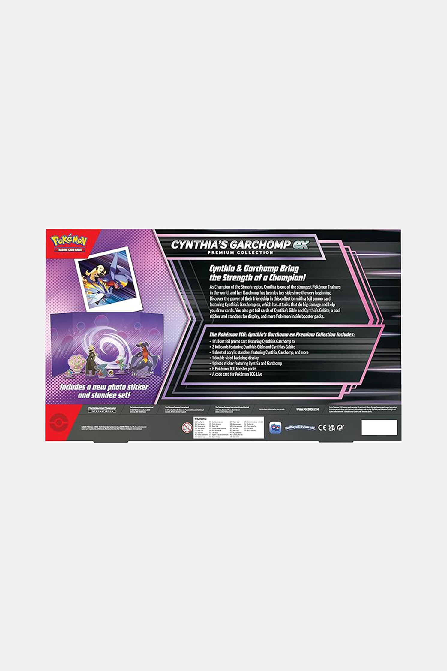 Pokemon Tcg Cynthia's Garchomp Ex Premium Collection Pokemon Tcg Cynthia's Garchomp Ex Premium Collection