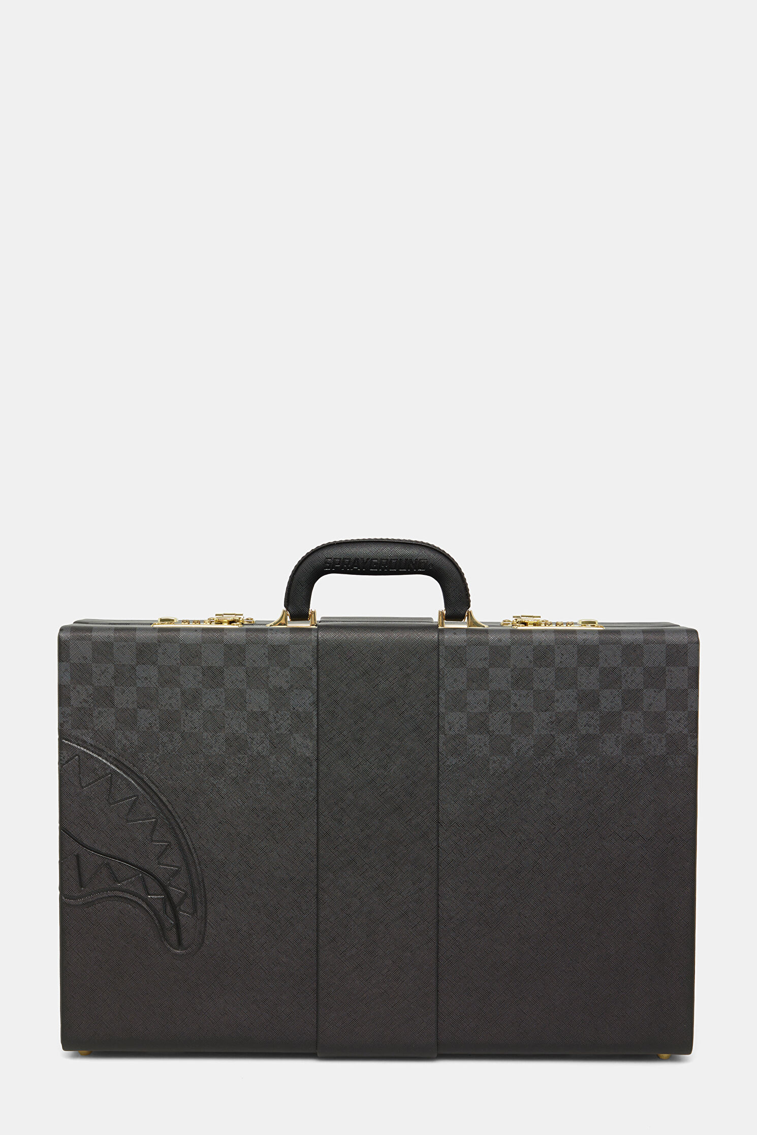 Erkek Sprayground Spritz Briefcase Siyah Çanta