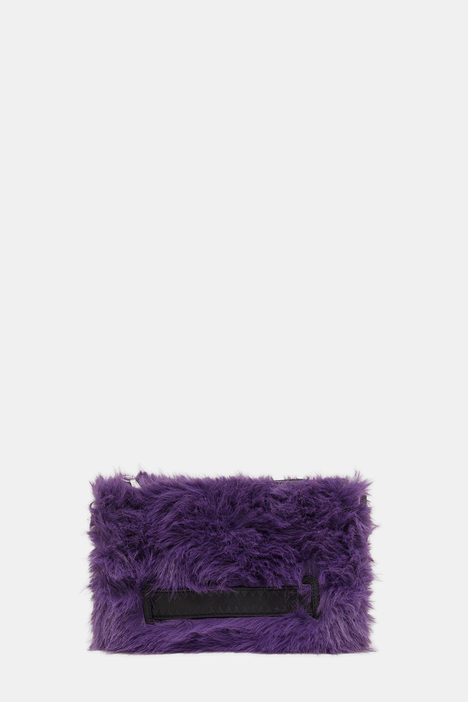 Kadın Sprayground Fur Cray Purp Crossover Mor Çanta