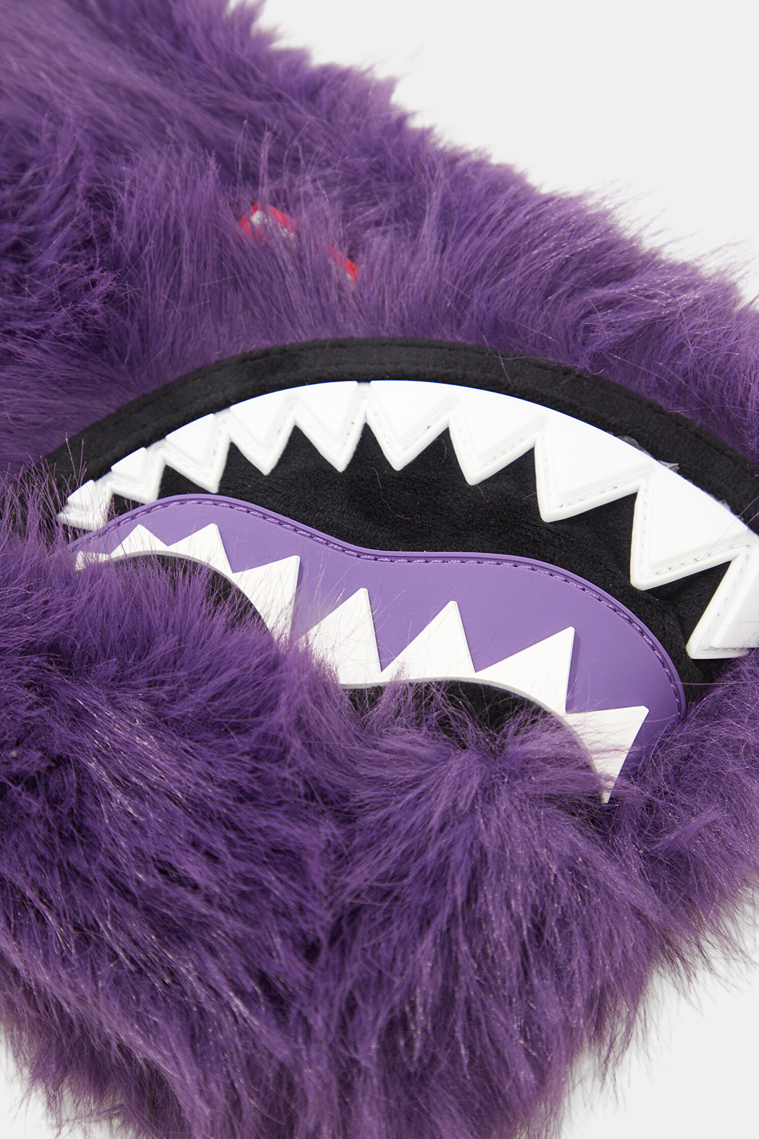Kadın Sprayground Fur Cray Purp Crossover Mor Çanta