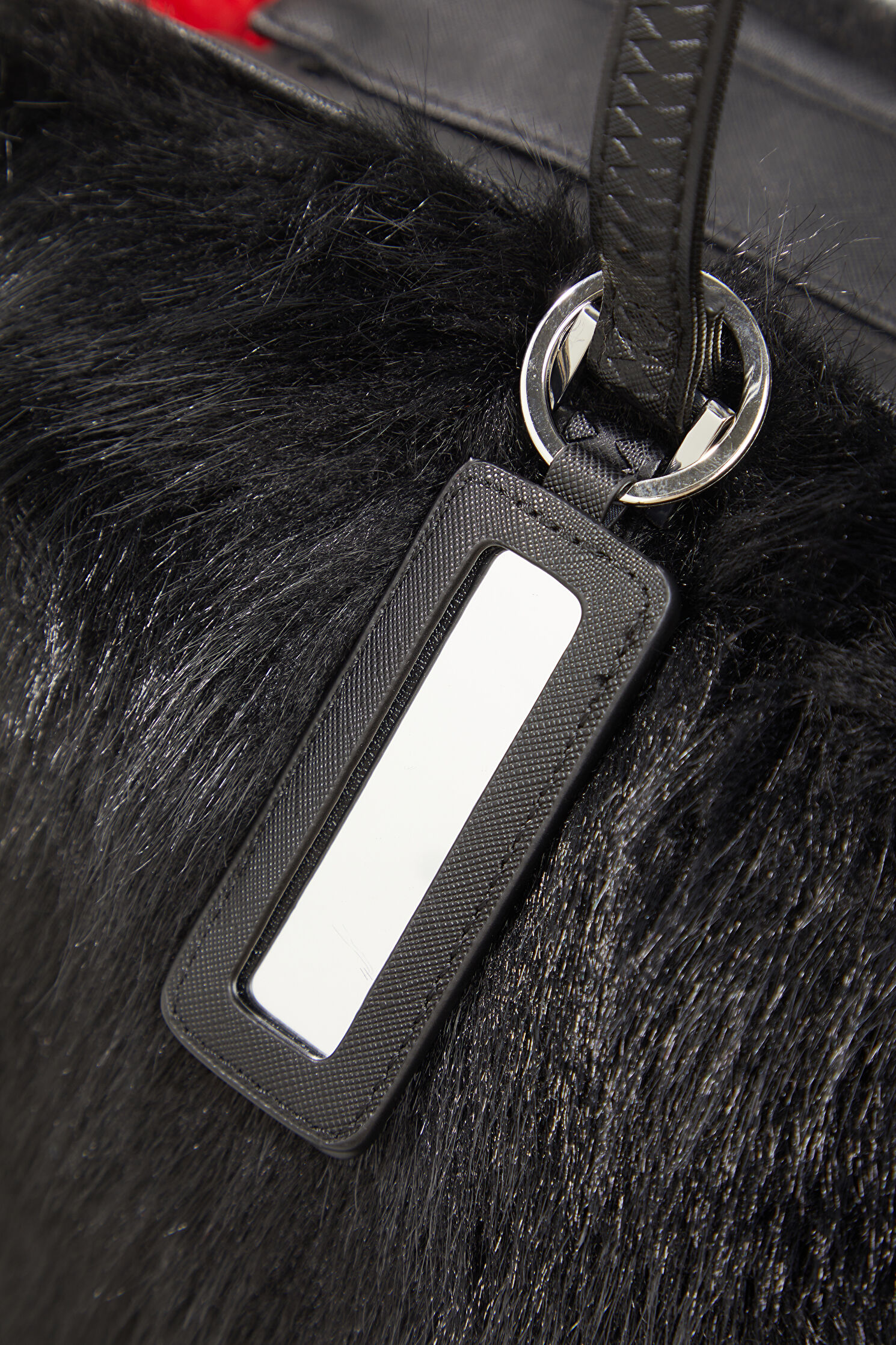 Kadın Sprayground Fur Cray Black Siyah Çanta