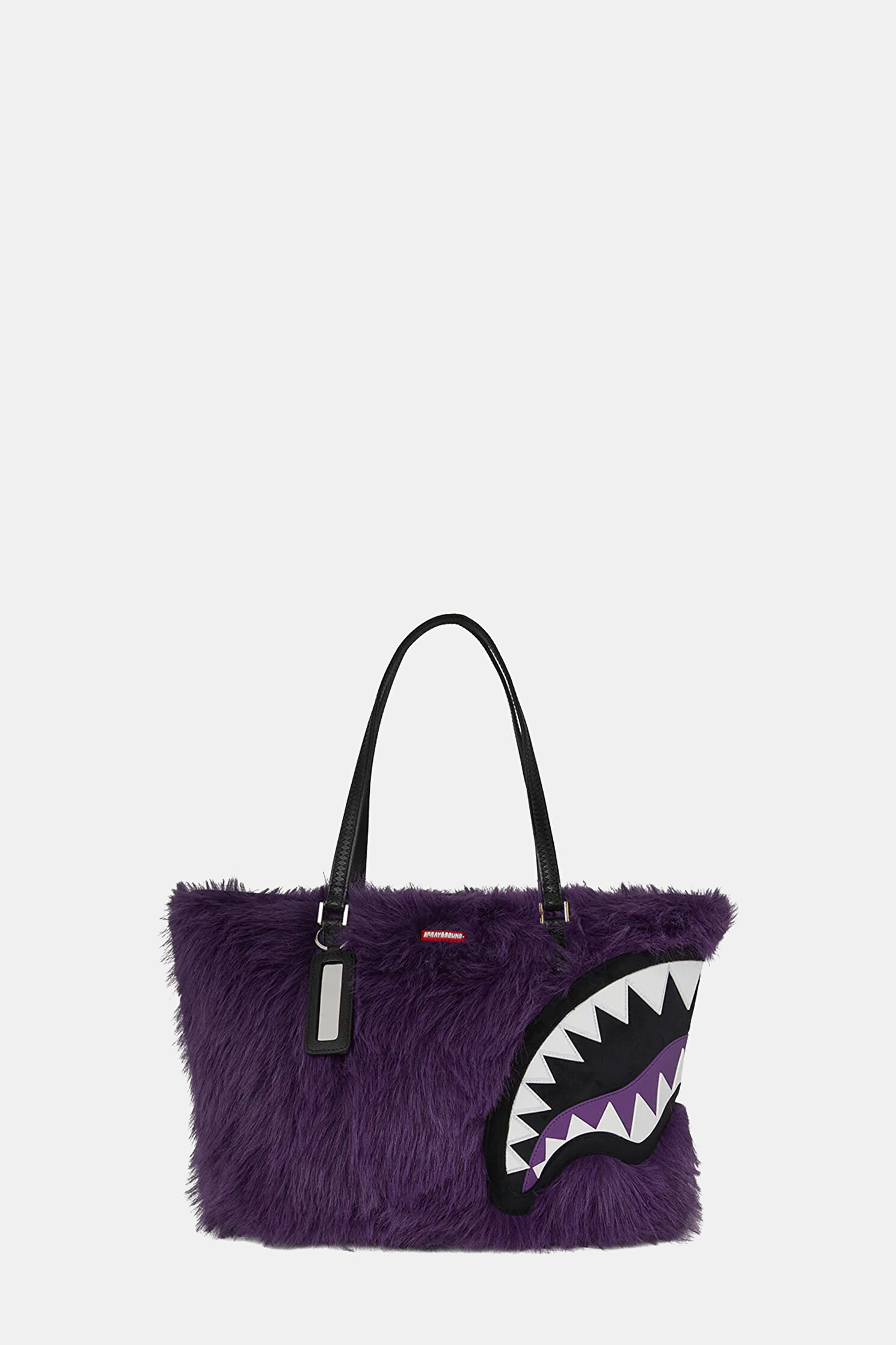 Kadın Sprayground Fur Cray Purp Mor Çanta