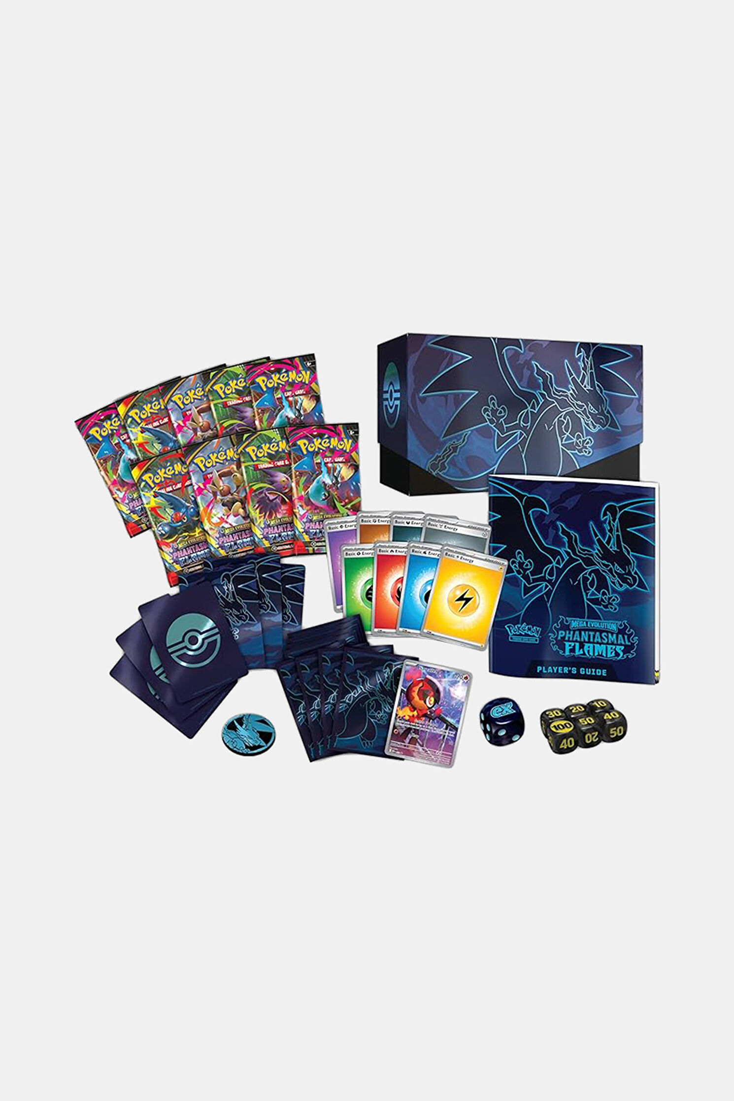Pokemon Pokémon Tcg: Mega Evolution Phantasmal Flames Elite