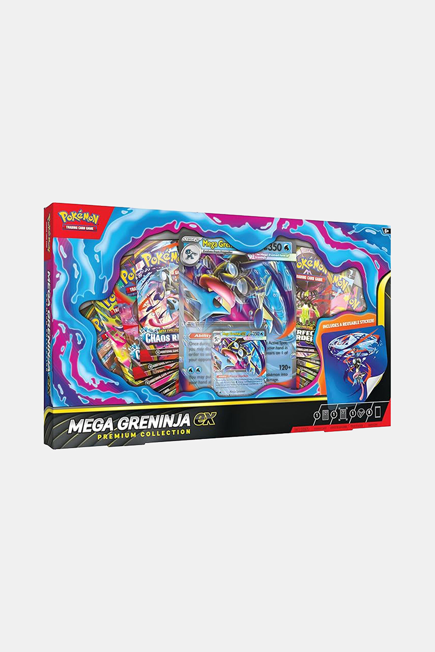 Pokemon Pokémon Tcg: Mega Greninja Ex Premium Collection Box