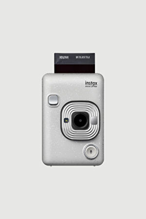 Instax Mini LiPlay Gümüş Beyaz Hibrit Fotoğraf Makinası
