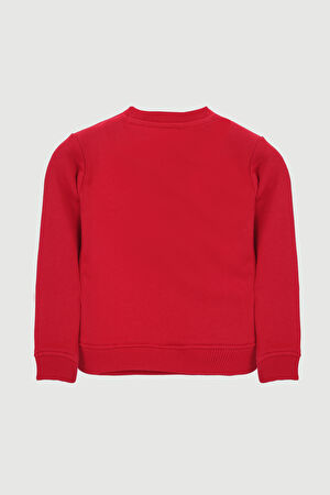Wish Çocuk Sweatshirt Kırmızı_6