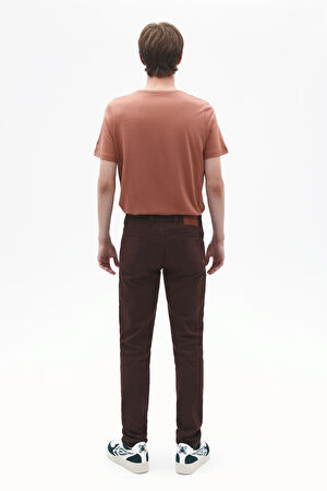 Kahve Skinny Jean Pantolon_2