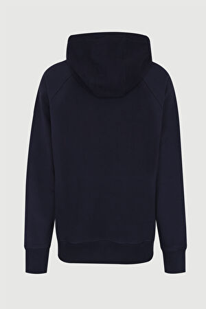 Lacivert Kapuşonlu Sweatshirt_2