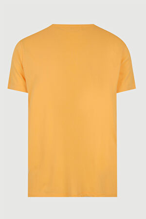 Hardal Bisiklet Yaka T-Shirt_2