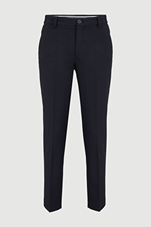 Tailored Lacivert Boru Paça Pantolon