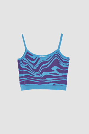 Wave Knit Bluz