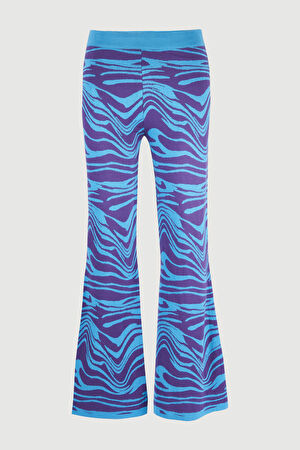 Wave Knitted Pantolon