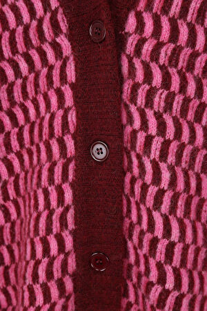 Pembe Desenli Hırka_3