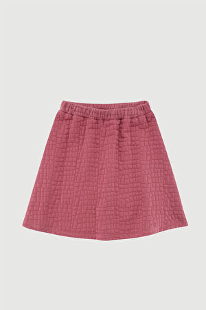 Pembe Düz Etek