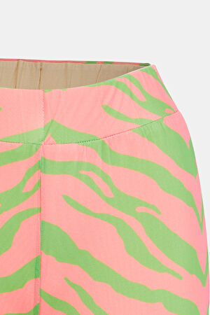 Relax Kalıp Pembe Bol Paça Pantolon_3