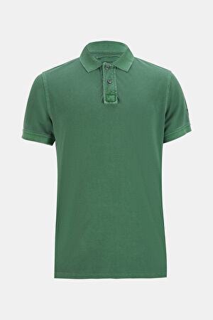 Koyu Yeşil Polo Yaka T-Shirt
