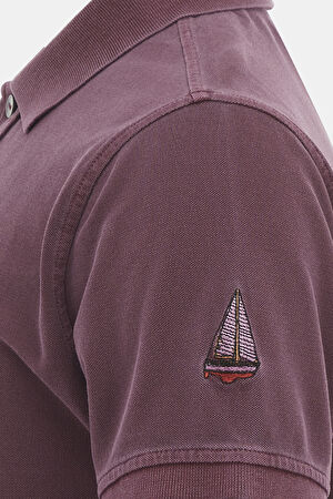 Mürdüm Polo Yaka T-Shirt_3