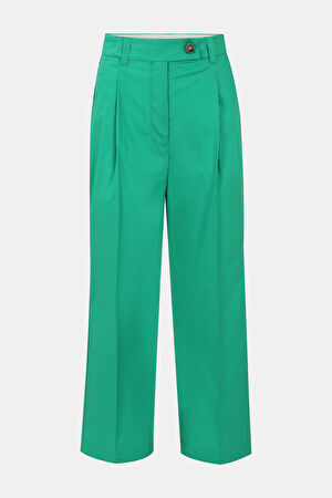 Yeşil Boru Paça Pantolon