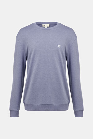 Mavi Bisiklet Yaka Sweatshirt_4