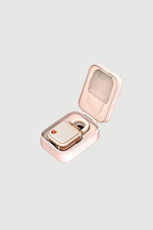 Love Lock Mini Ses Kayıt Özellikli Pembe Bluetooth Hoparlör_2