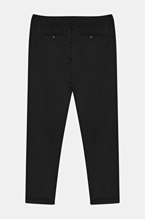 Siyah Boru Paça Pantolon_4