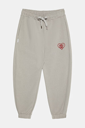 Gri Dar Paça Spor Pantolon