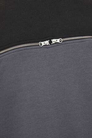 Siyah Kapuşonlu Sweatshirt_7