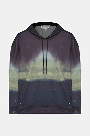 Çok Renkli Kapuşonlu Sweatshirt