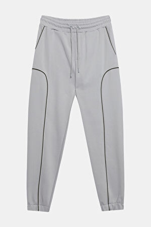 Gri Dar Paça Spor Pantolon