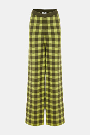 Yeşil Viskoz Pantolon_3