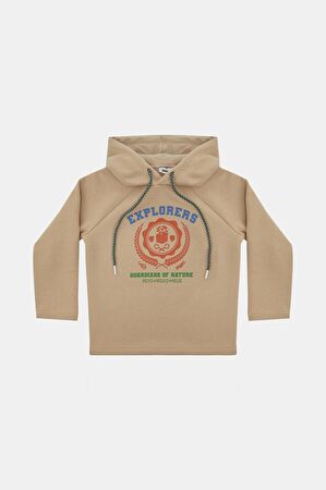 Erkek Çocuk Bej Sweatshirt_2