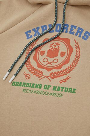 Erkek Çocuk Bej Sweatshirt_4