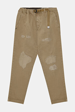 Bej Boru Paça Pantolon