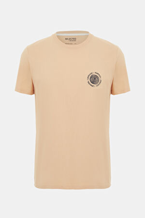 Pembe Bisiklet Yaka T-Shirt