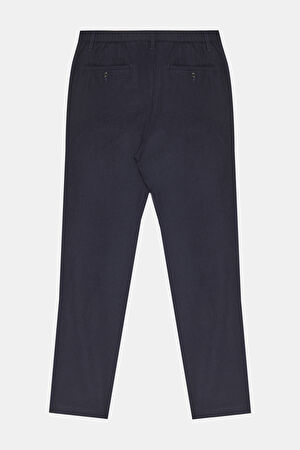 Lacivert Boru Paça Pantolon_2