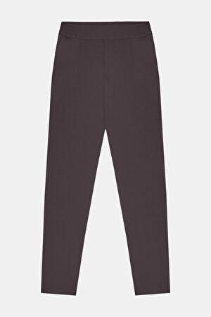 Mürdüm Boru Paça Pantolon