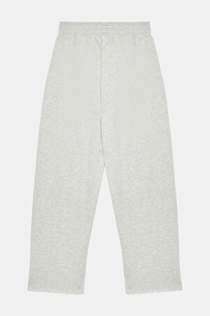 Oversize Gri Bol Paça Spor Pantolon_2